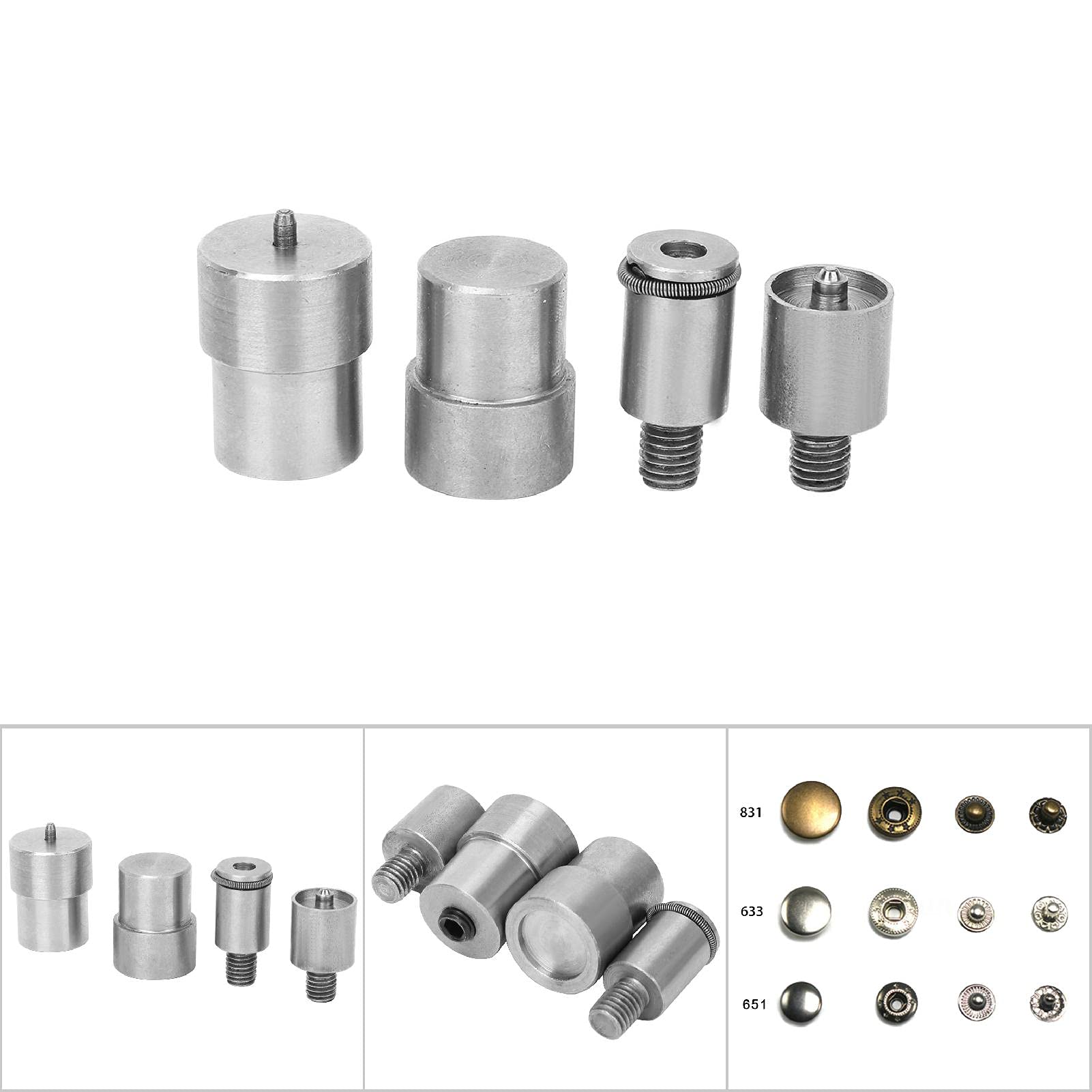Amazon.co.jp: ボタンつけ機, スナップボタンダイ、 スナップ